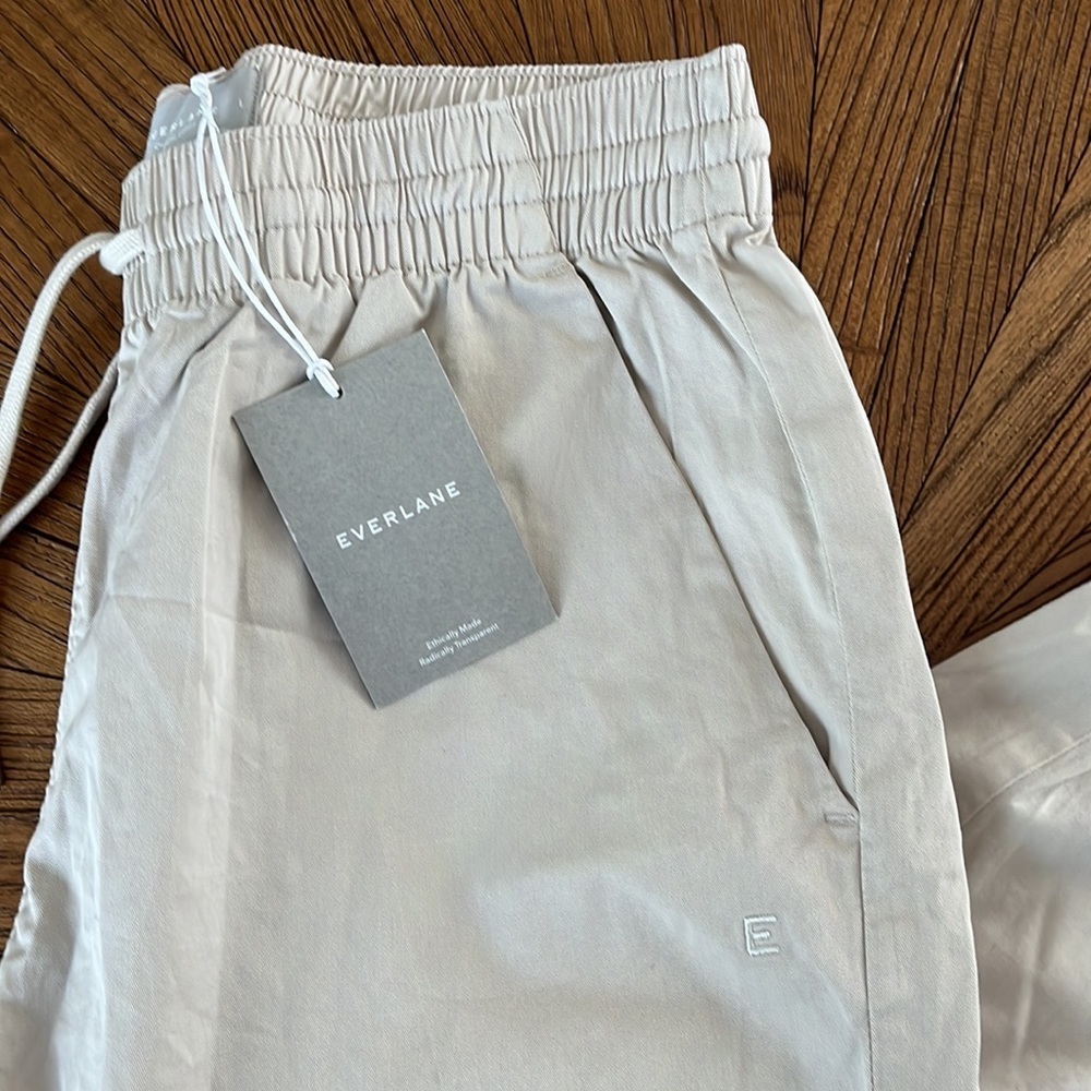 Everlane Organic Cotton The Easy Snap Bottom Jogger Pants Size L - Picture 4 of 10